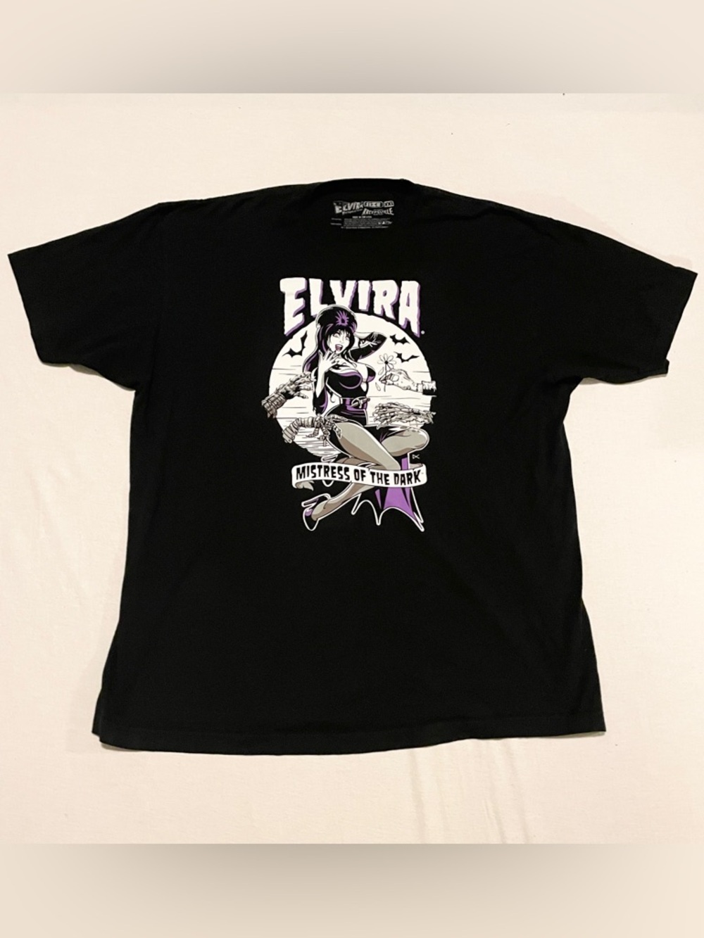 Kreepsville 666 Elvira Mistress of the Dark Monster Hands Shirt XXL
